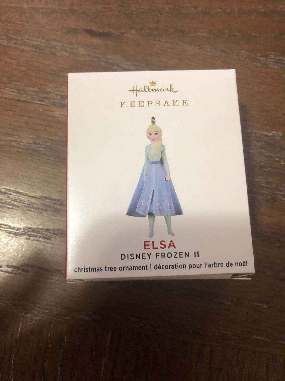 Hallmark elsa ornament
